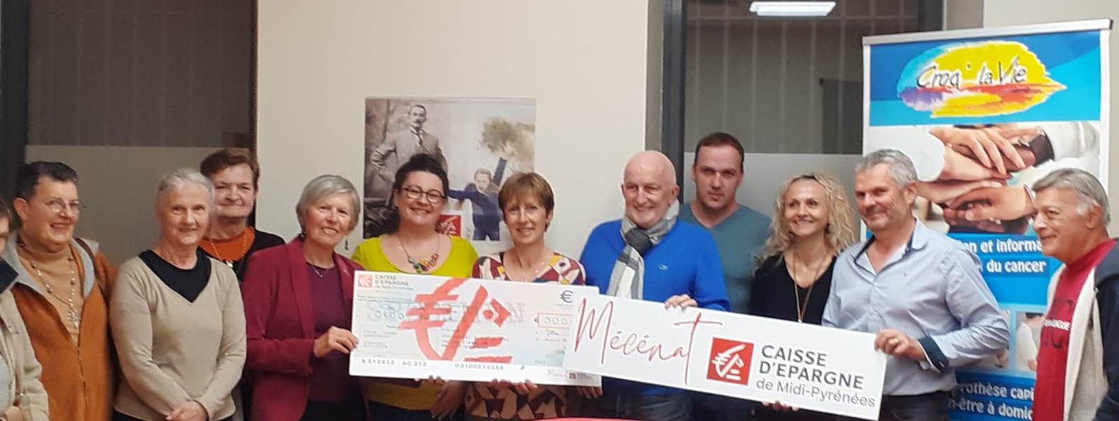 remise chèque mécénat CE